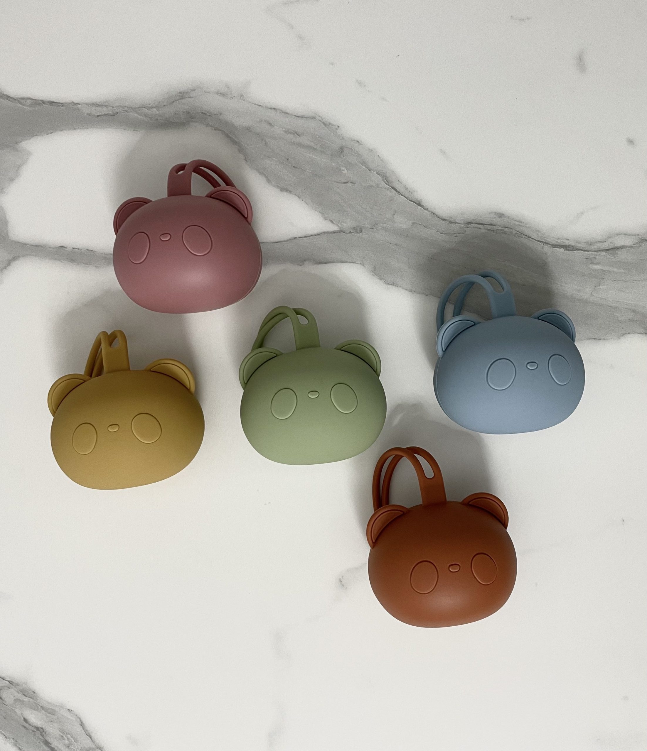 Astuccio portaciuccio in silicone